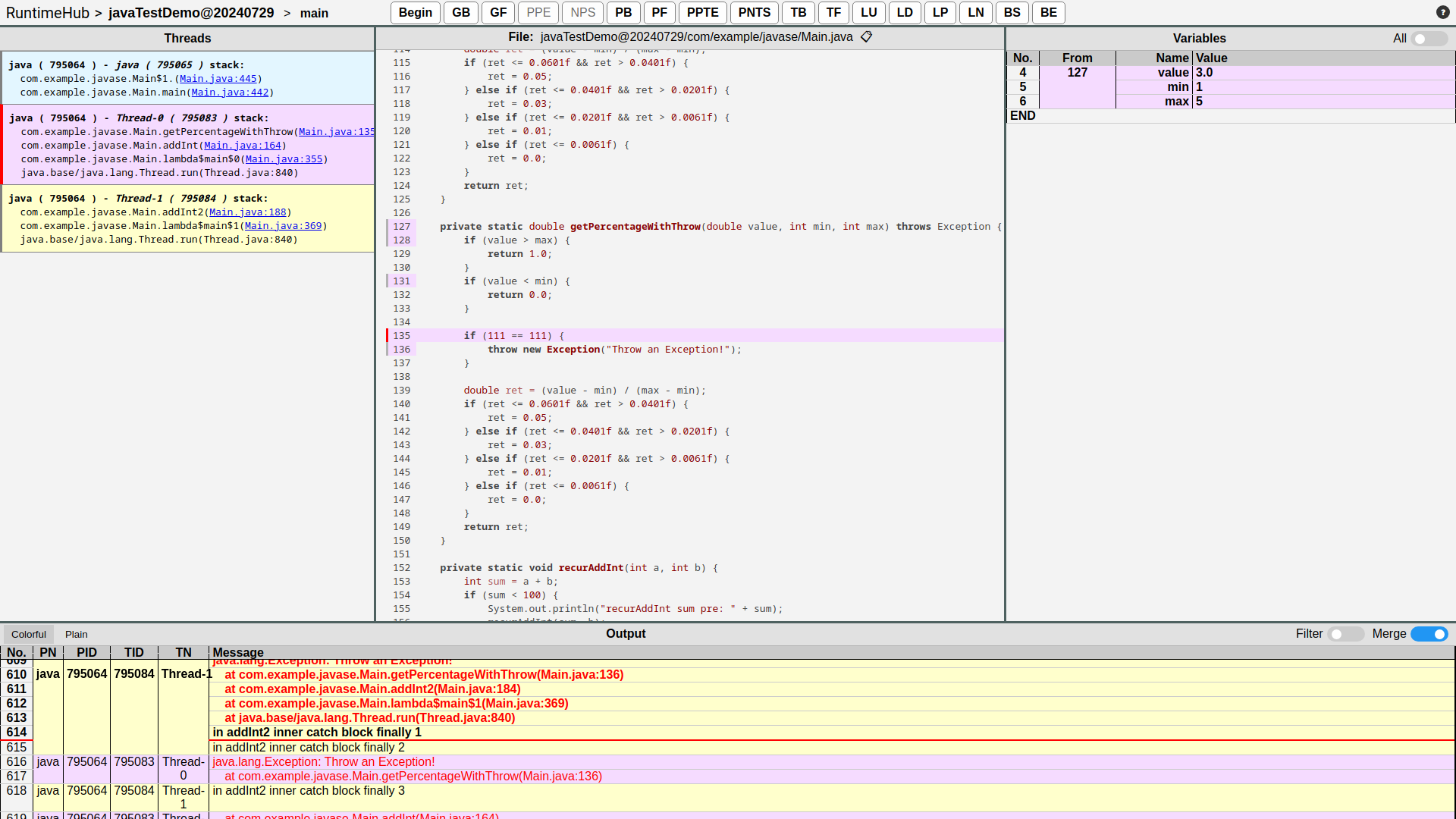 Java Test Demo